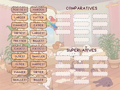 COMPARATIVES AND SUPERLATIVES