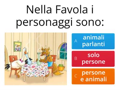 Favola e fiaba elementari