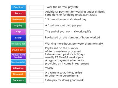 Financial Maths - Terminology