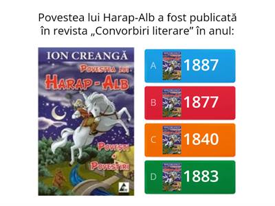 Povestea lui Harap-Alb, Ion Creangă