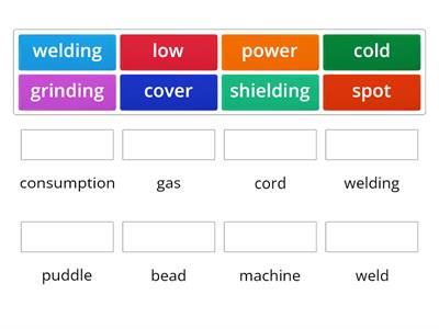 Make up word combinations