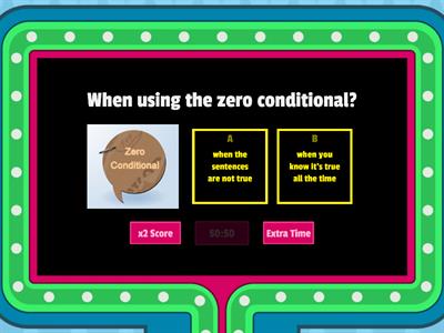  Zero and First Conditional 