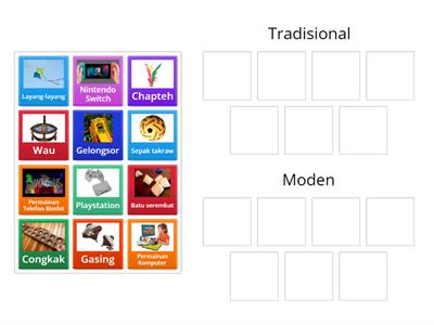  Permainan Tradisional dan Permainan Moden