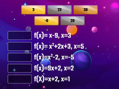 EVALUATING FUNCTION