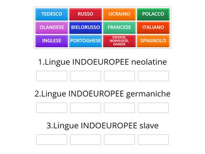 Lingue indoeuropee