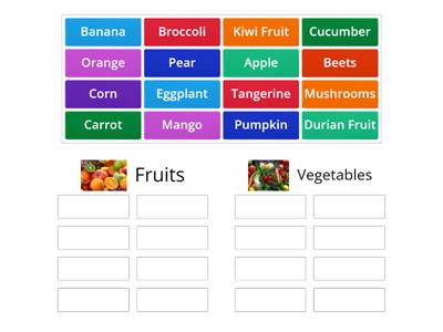 Fruits&Vegetables