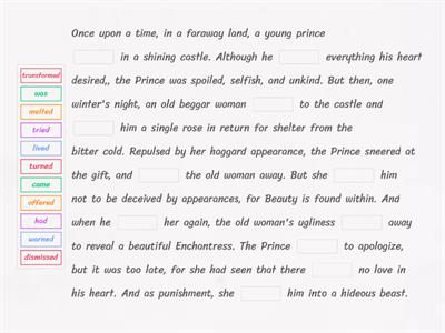 Beauty and the Beast Prologue