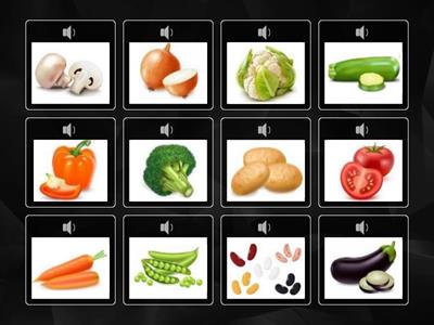 Vegetables - Flip Tiles