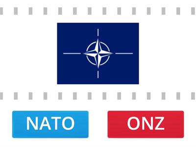  ONZ i NATO- dopasuj określenia