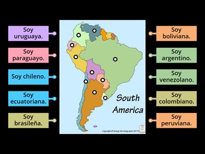 (7) South American Nationalities 