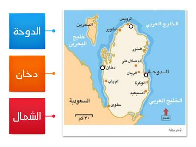 عاصمة ومدن بلادي قطر 