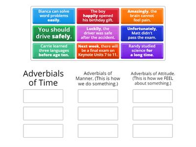What kind of adverbial is it?