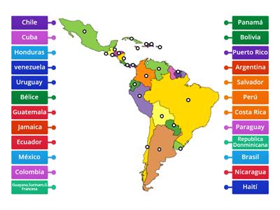 Paises de América Latina