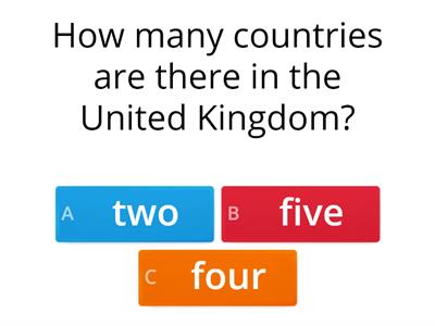 The United Kingdom quiz (7. razred)