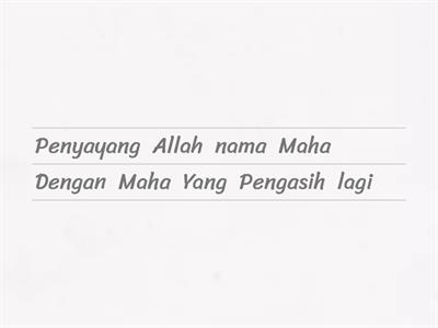 Al-Fatihah