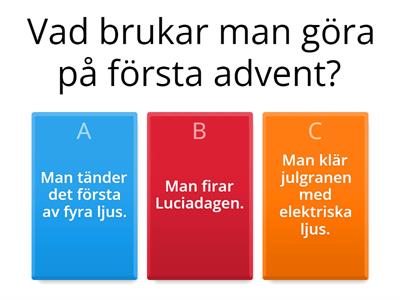 svenska högtider quiz