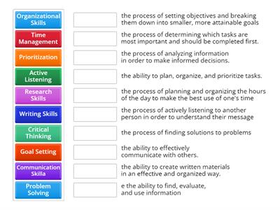 21st Century College/Career Building Skills