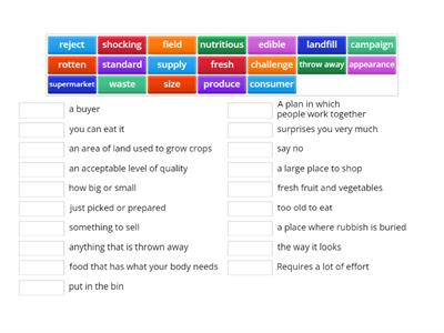 Impact 2 Unit 6 Vocab