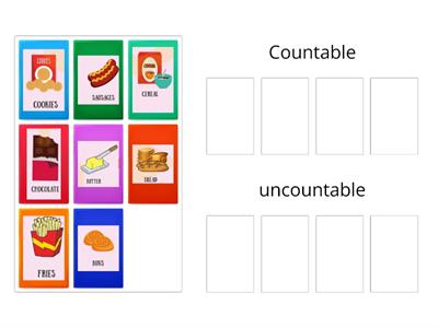 Countable and uncountable - Teaching resources