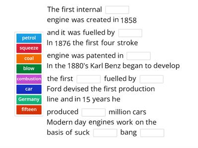 Engine History missing words 