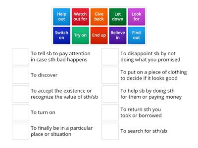 Phrasal Verbs 1