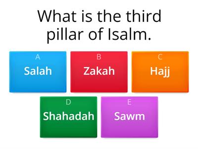 Islamic Studies Quiz 