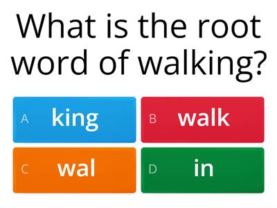 3.6.1 Vocab. Strategy- Root Words