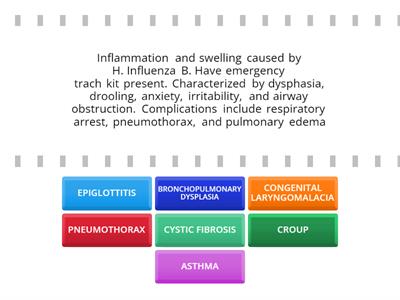 RESPIRATORY DISORDERS 