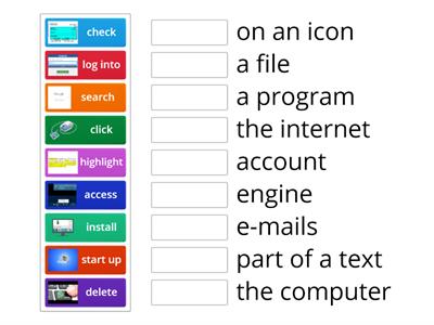 computer collocations