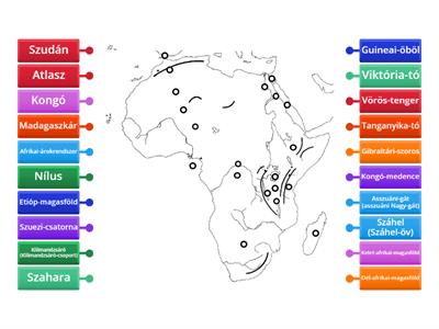 Közép érettségi-Afrika: tájak és vízrajz