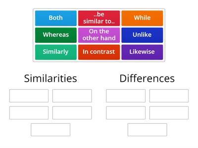 Making Comparisons