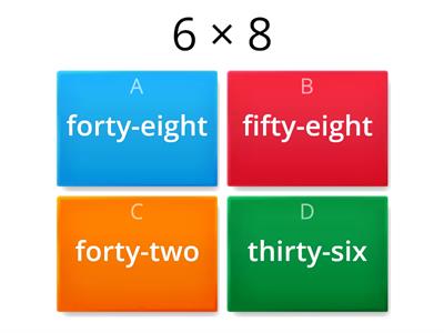 Numbers quiz