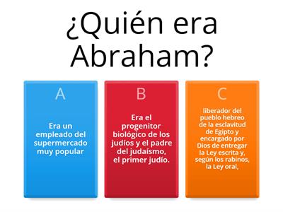 Quiz sobre Abraham