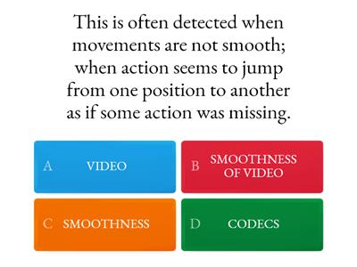 LESSON 5: MOTION MEDIA AND INFORMATION