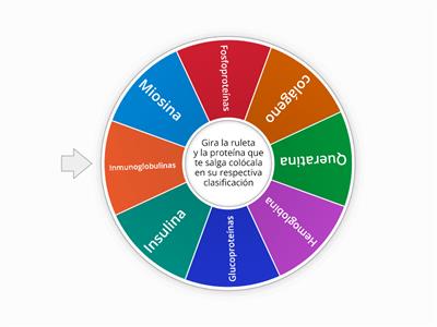 Clasificación proteínas