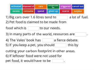 Similar words - global issues p. 74