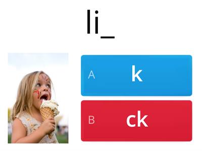 Which?  (k) ck,k