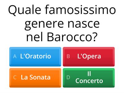 Il Barocco parte seconda