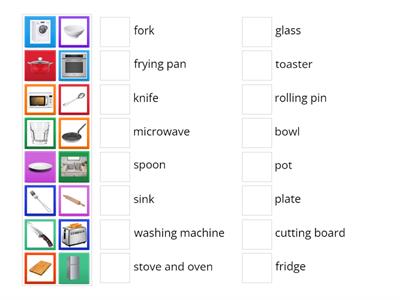 Kitchen Vocabulary - A1/A2 - EFL