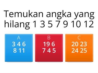 Angka 123 dan 4