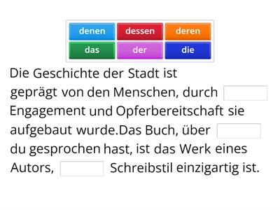 Relativsatz B2_Übung 9