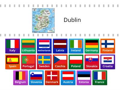 EU Countries and Capitals 