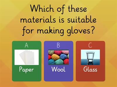Materials Quiz