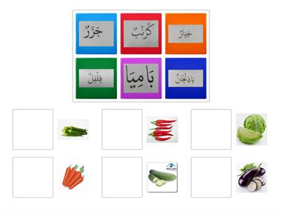 Bahasa Arab (Sayur-sayuran) 6 tahun