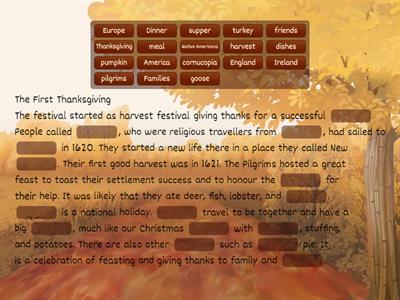 Thanksgiving - history and origins