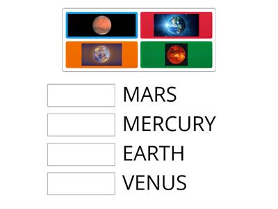 TERRESTRIAL PLANETS!