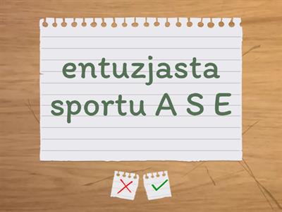 Życie prywatne Matura rozszerzona EGIS unit 5 vocabulary