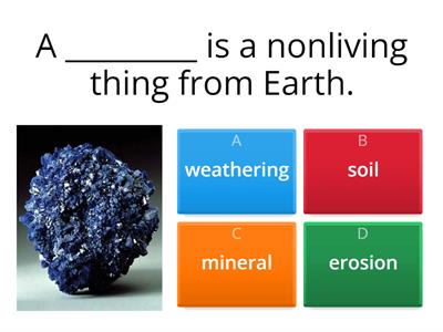 How can rocks and land change?