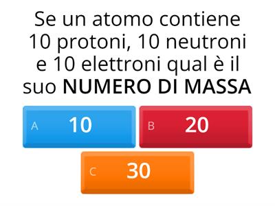 Atomi e isotopi 