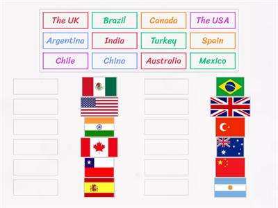  Countries & Flags